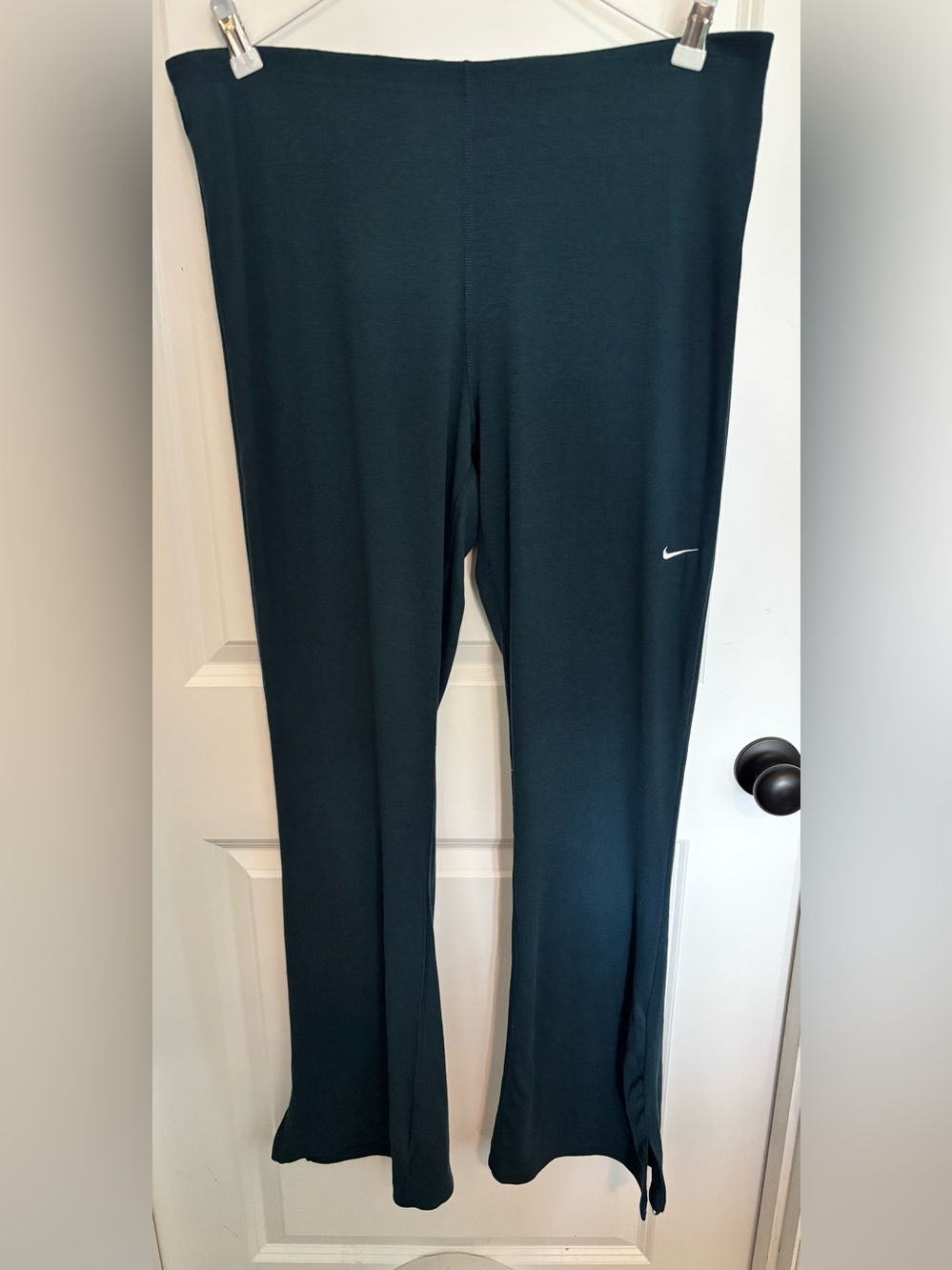 ✅✅ sale! Nike Teal Leggings with White Swoosh